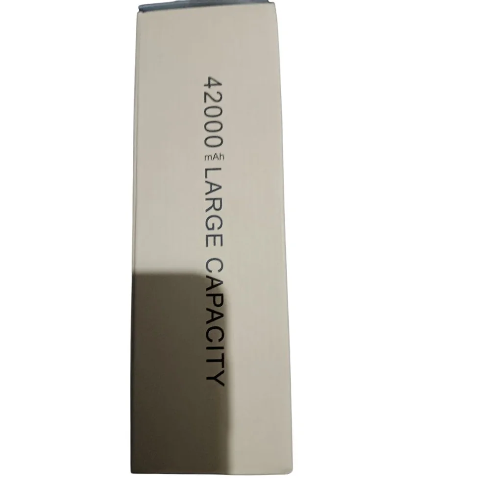 EnergyQC 42000mAh Portable Charger, 22.5W Power Bank with LED Flashlight - USB C